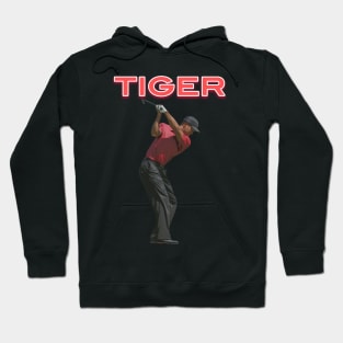 Tiger Woods Swinging Hoodie